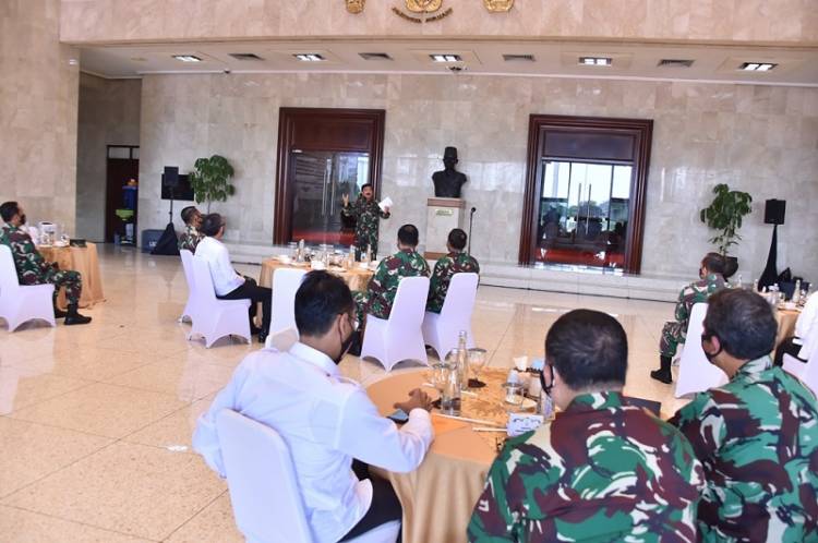 Panglima TNI Coffee Morning Bersama Jajaran BPK RI di Mabes Cilangkap