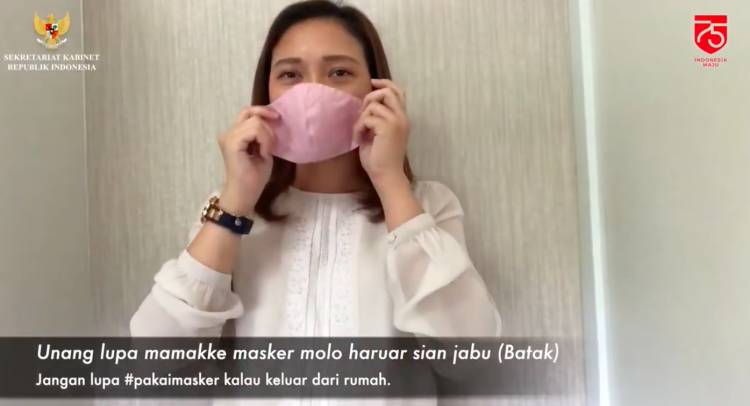 Pemerintah Kampanyekan Pencegahan Penularan COVID-19 dalam 77 Bahasa Daerah