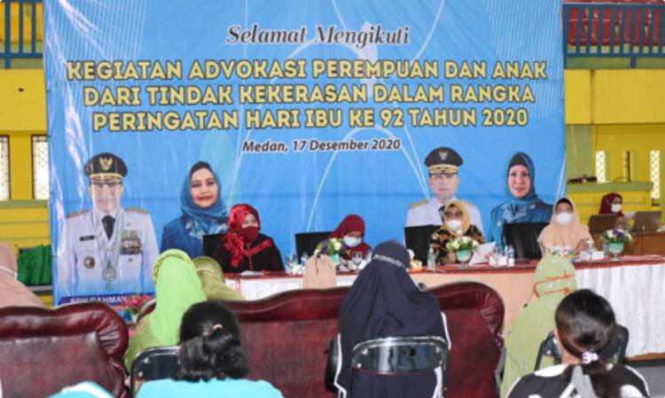 Ketua TP PKK Sumut Buka Advokasi Perempuan dan Anak dari Tindak Kekerasan