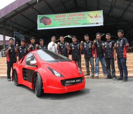 Kontes Mobil Hemat Energi 2020, Tim Horas USU Raih Juara II Nasional