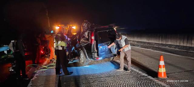 Kecelakaan Maut di Jalan Tol Medan-Tebing Tinggi, 1 Orang Meninggal Dunia