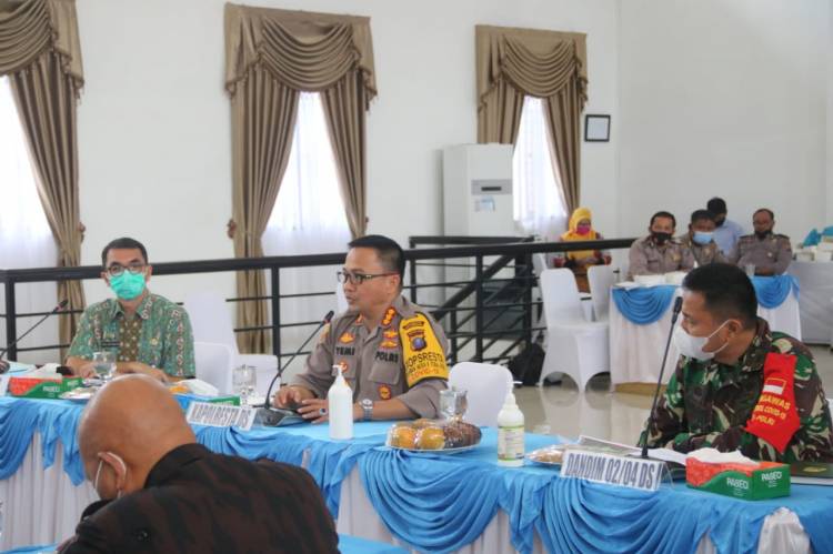 Polresta Deli Serdang Gelar Rakor Lintas Sektoral Guna Pengamanan Jelang Natal dan Tahun Baru