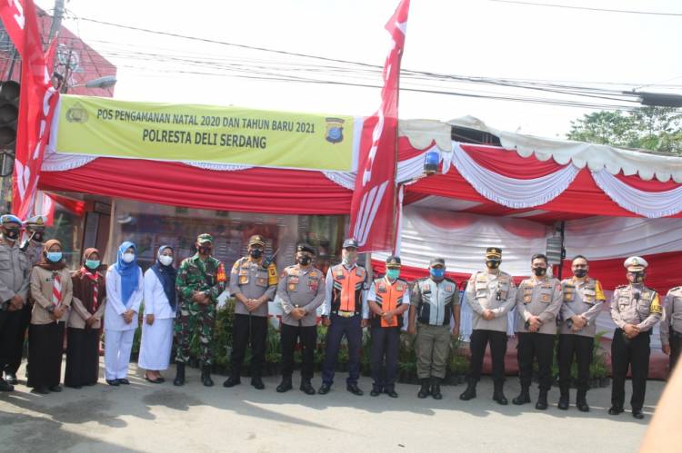 Tim Baharkam Polri Lakukan Supervisi di Wilkum Polresta Deli Serdang