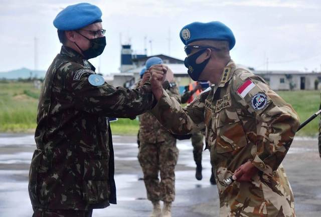Force Commander Monusco Apresiasi Operasi Protection of Civilian Satgas TNI KongaXXXIX-B RDB di Afrika