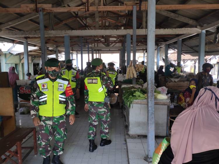 Wujudkan Gerakan Bermasker, Anggota Koramil Dikerahkan
