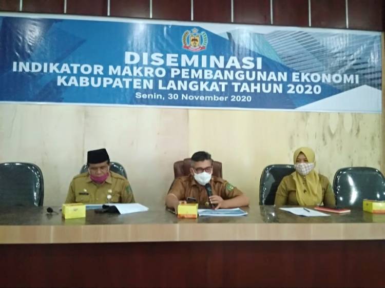 Pemkab Langkat Gelar Diseminasi Indikator Makro Pembangunan