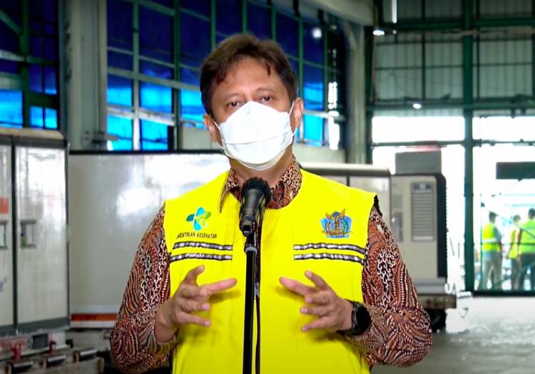 Menkes Budi Gunadi Sadikin Pastikan 34 Provinsi Terima Distribusi Vaksin COVID-19