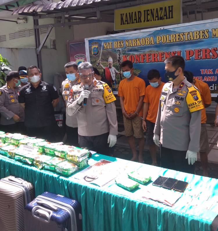 Gembong Narkoba Internasional Ditembak Mati di Medan, Polisi Amankan 30 Kilo Sabu