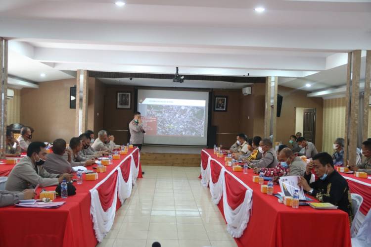 Polresta Deli Serdang Laksanakan Latpra Ops Lilin Toba 2020