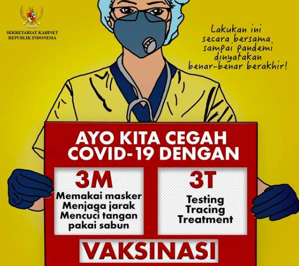 Antisipasi Lonjakan COVID-19, Pemerintah Larang Kerumunan Saat Libur Natal dan Tahun Baru