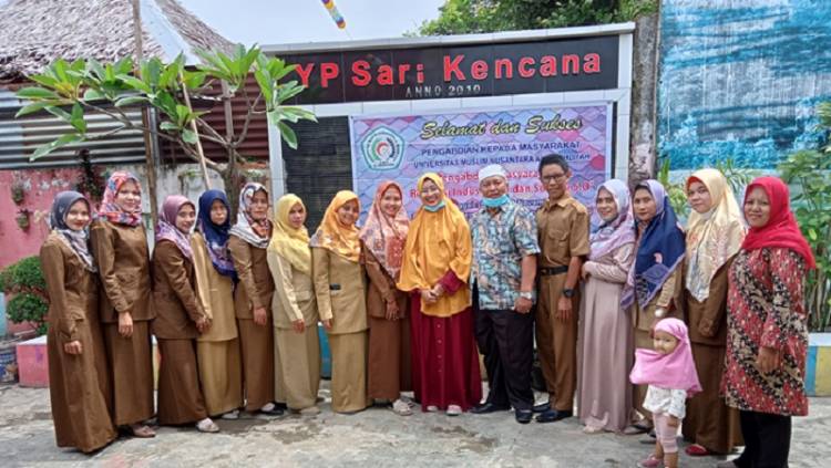 Guru SMP YP Sari Kencana Dibimbing Desain Pembelajaran Matematika dengan Kooperatif Learning