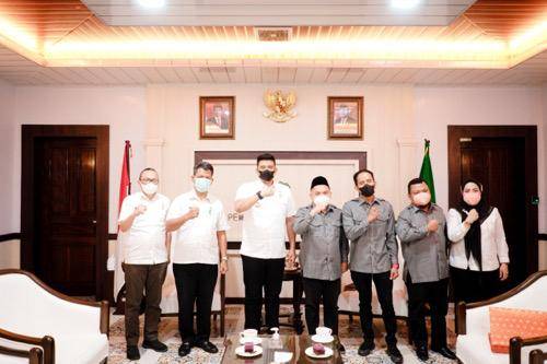 Terima Audiensi Bawaslu Medan, Bobby Nasution Siap Berkolaborasi Sukseskan Pemilu 2024