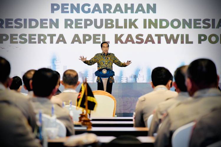  Presiden Jokowi: Jaga Kewibawaan Polri