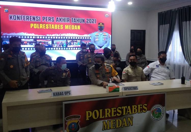 Sepanjang 2021, 6 Personel Polrestabes Medan Dipecat