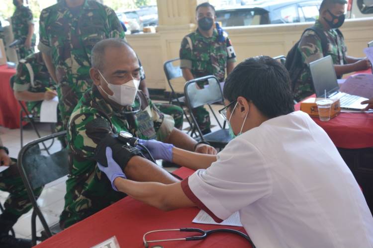 Sambut Hari Juang TNI-AD dan HUT Kodam Brawijaya ke-73, Gedung Balai Prajurit Banjir Darah