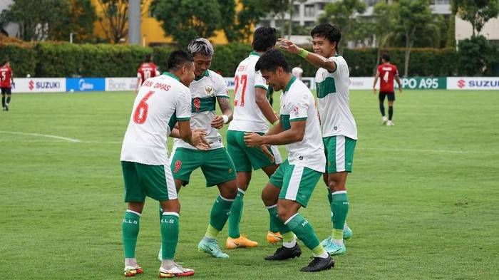  Piala AFF 2020, Indonesia Kalahkan Laos 5-1