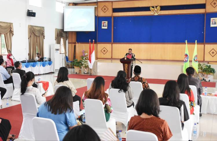 Bupati Menerima Ramah Tamah Kontingen LPPD Pesparawi Deli Serdang