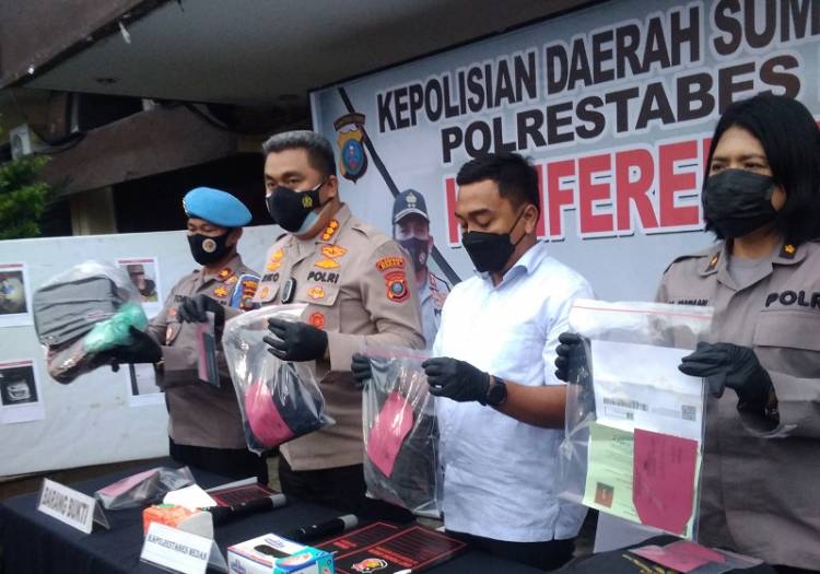 Polisi Tembak Mati Seorang Pelaku Perampokan dan Pembunuhan Driver Taksi Online di Medan