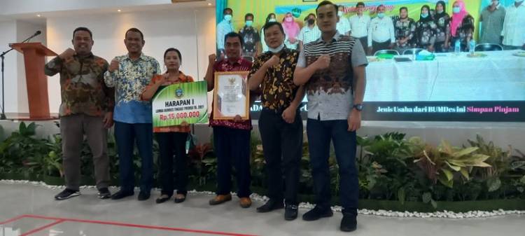 Desa Sei Lama Pemkab Asahan Raih Predikat BUMDes Terbaik se-Sumut