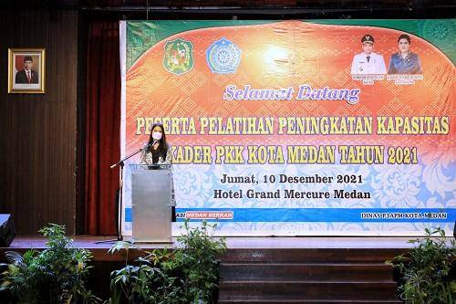 Kahiyang Ayu Buka Pelatihan dan Peningkatan Kapasitas Kader PKK Kota Medan
