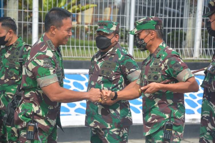 Panglima TNI Andika Perkasa Laksanakan Kunjungan Perdana ke Bumi Cenderawasih