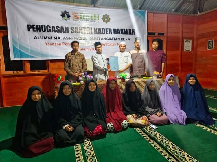 Ponpes Hidayatullah Nias Tugaskan Da'iyah Muda Dakwah Ke Berbagai Pedalaman Sumut
