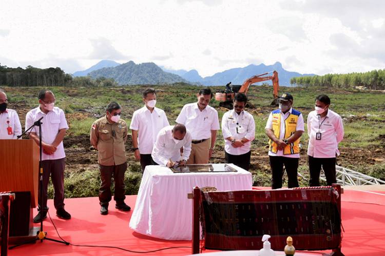 Luhut Binsar Pandjaitan Resmikan Pembangunan TSTH2 di Humbahas, Gubernur Sumut Tekankan Hutan Lestari Masyarakat Sejahtera