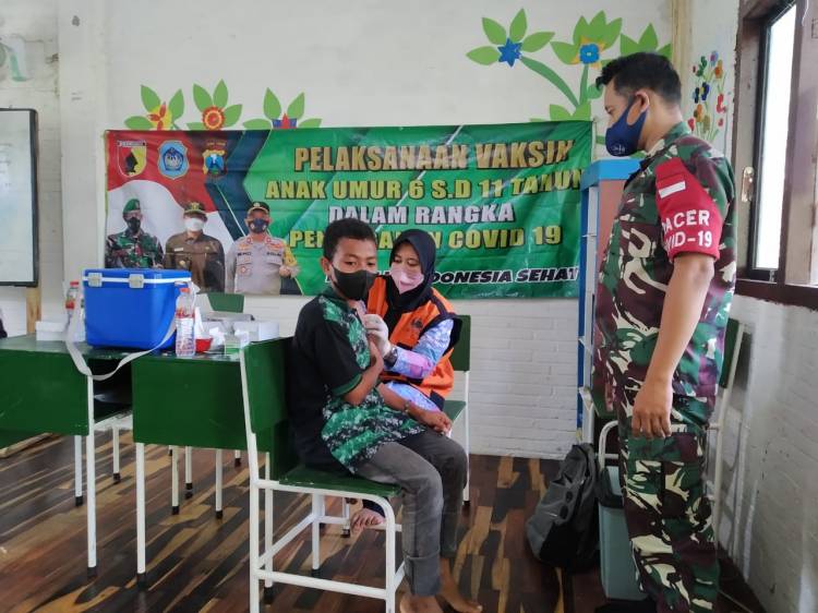 Serbuan Vaksinasi Digelar di Ponpes SPMAA