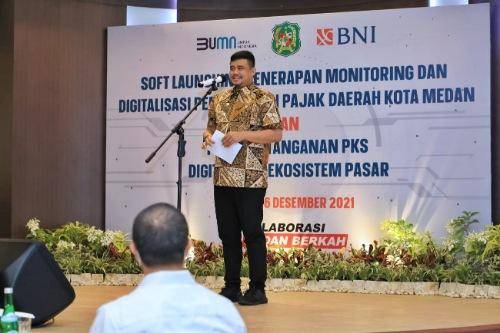 Wali Kota Medan Soft Launching Penerapan Monitoring dan Digitalisasi Pembayaran Pajak Daerah