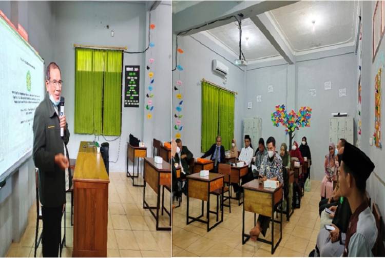 Dukung Visi Misi Sekolah, Dosen UMN AlWashliyah Latih Guru Kembangkan Bahan Ajar Berbasis Pendekatan ESP