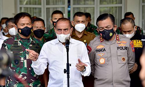 Gubernur Pimpin Rapat Penanganan Covid-19 Jelang Nataru, Antisipasi Varian Omicron dan Pemetaan Vaksinasi