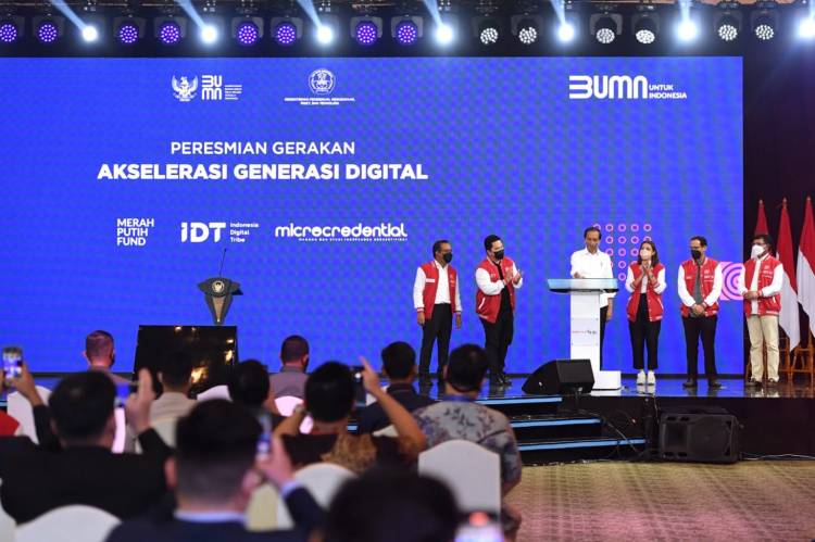 Presiden: Bangun Sinergi untuk Siapkan Generasi Digital 