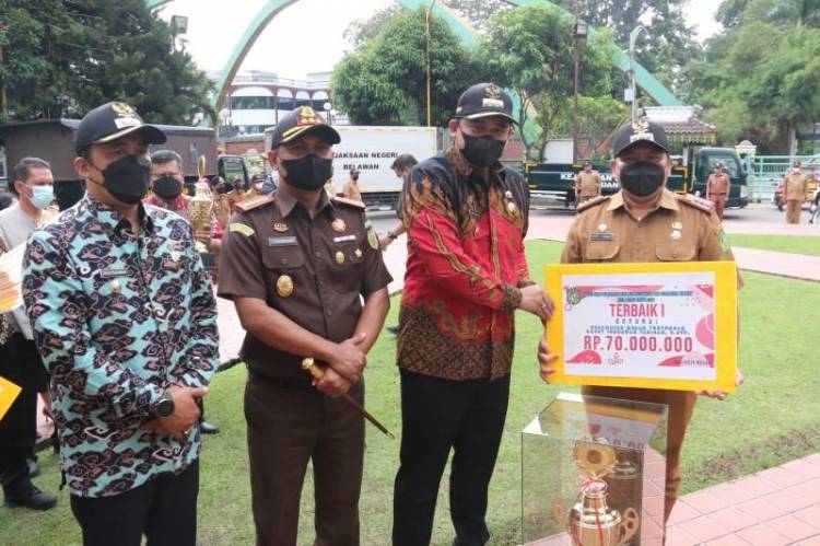 Lomba Kecamatan dan Kelurahan Terbaik Pemko Medan, Bobby Nasution: Jadikan Motivasi Lebih Baik