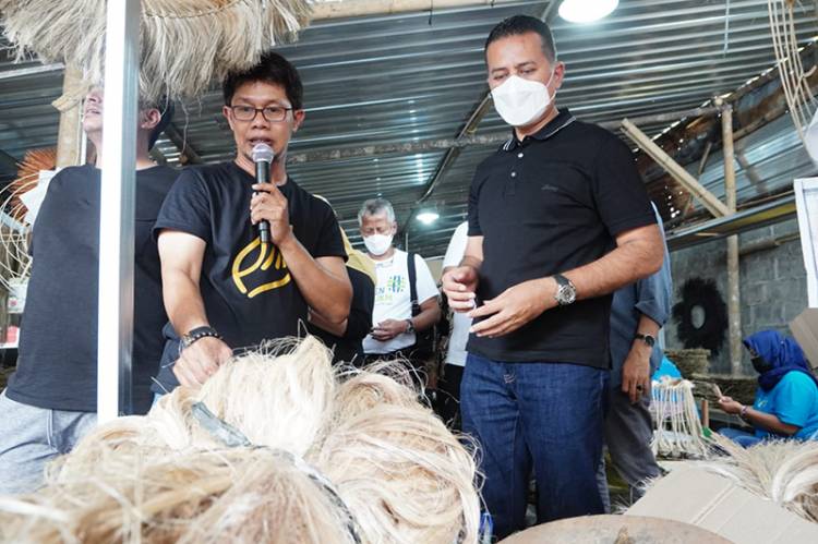 Dikunjungi Musa Rajekshah, Deddy Effendi Owner Palem Craft Tawarkan Diri Pulang Kampung Latih Masyarakat Sumut