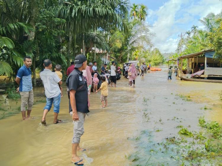 Banjir Kecamatan Kluet Tengah, Aceh Selatan, Berangsur Surut