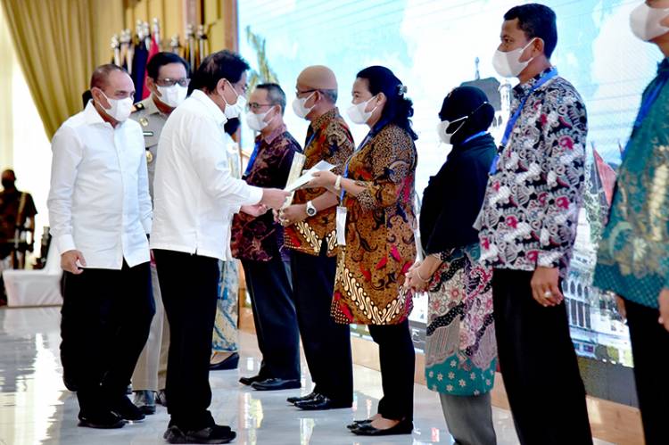 Curhat ke Kepala BPN, Edy Rahmayadi Sebut Pembangunan Bendungan di Sumut Terkendala Persoalan Tanah
