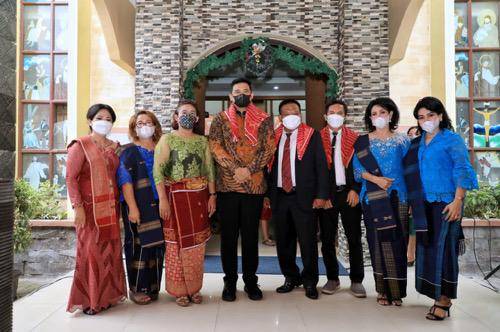 Walikota Medan Ajak Jemaat GBKP Dukung Program Rumah Ibadah Mandiri