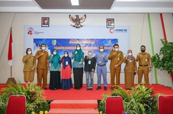 Buka Pelatihan CSR, Ketua TP-PKK Batu Bara Harapkan Masyarakat Ciptakan Peluang Kerja Mandiri