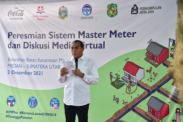 Gubernur Sumut Targetkan Persoalan Air Bersih Tuntas Dikepemimpinannya