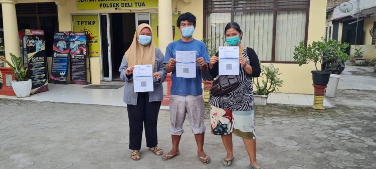  Polsek Deli Tua Libatkan Personil dalam Pelaksanaan Gebyar Vaksin Akhir Tahun 2021