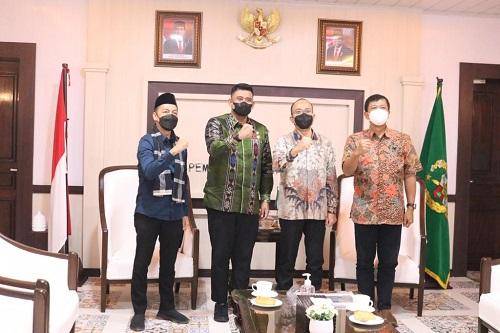 Kembangkan UMKM, Wali Kota Medan Terima Audiensi Staf Khusus Menteri Koperasi dan UKM serta Dirut PT KIM