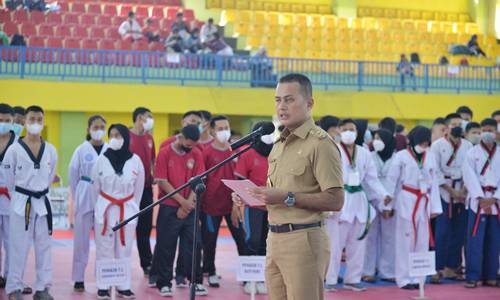 Musa Rajekshah Buka Kejuaraan Taekwondo Tingkat Provinsi Sumut 