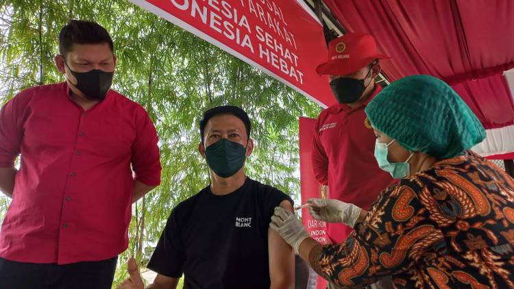  Antisipasi Lonjakan Covid-19 Saat Natal- Tahun Baru, BIN Vaksin 3.545 Warga Medan