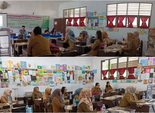 Dosen Pendidikan Matematika UMN Al Washliyah Mengadakan Pelatihan APE bagi Guru SD Negeri 066668 Medan 