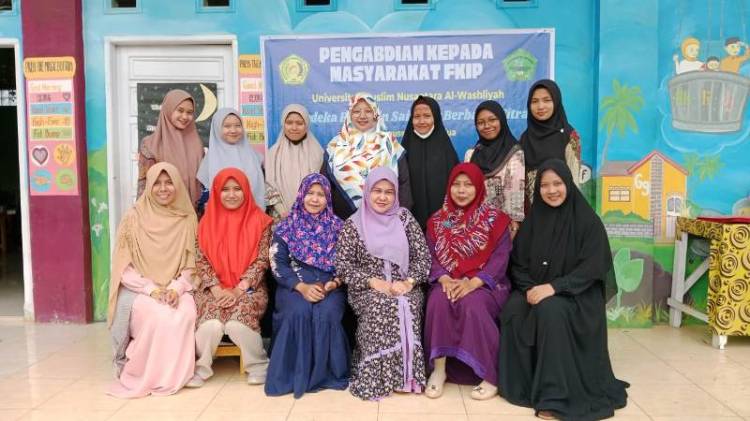Dosen UMN Al Washliyah Latih Guru PAUD Buat Media Pembelajaran dengan Komik Digital