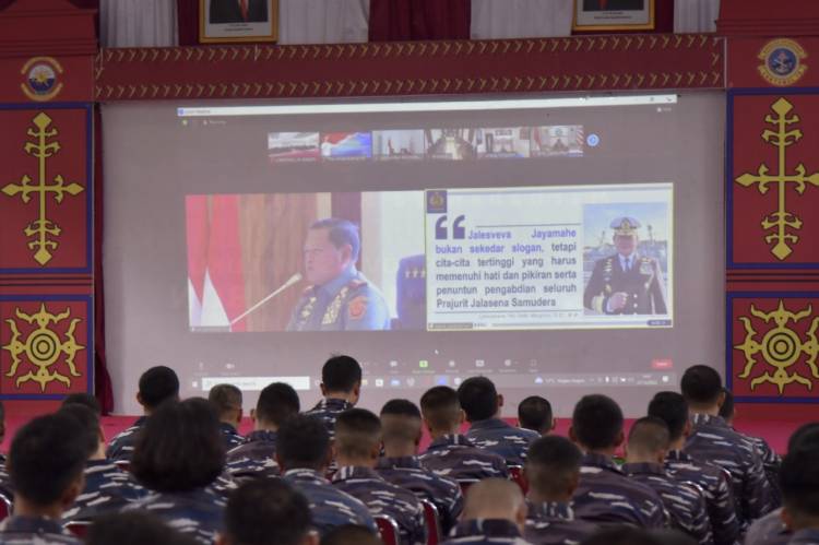  Komandan Lantamal IX Hadiri Exit Briefing Kepala Staf Angkatan Laut