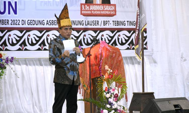 Edy Rahmayadi Ingin Jadikan Tanah Simalungun Sentra Hortikultura Sumut