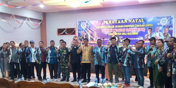 Perayaan Natal DPD IPK Deli Serdang Berjalan Hikmat dan Suka Cita