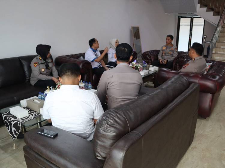 Perjanjian Kerjasama Pembayaran Tunkin, Kapolrestabes Terima Audiensi  Bank BTN Cabang Kota Medan