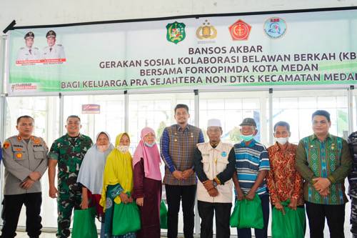 Bantu Perekonomian Warga, Walikota Medan Ajak Buat Kelompok Usaha